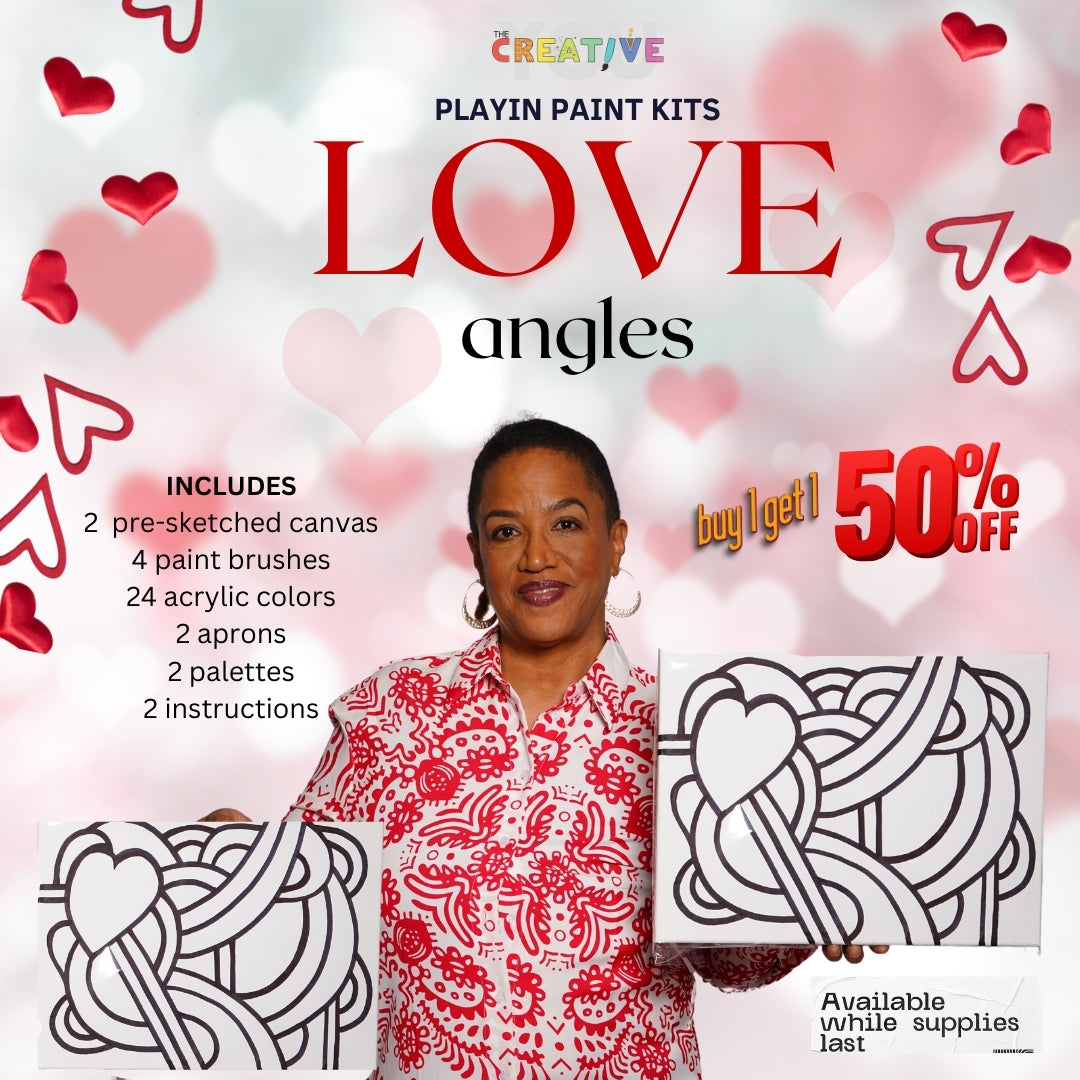 Playin Paint Kit LOVE ANGLES