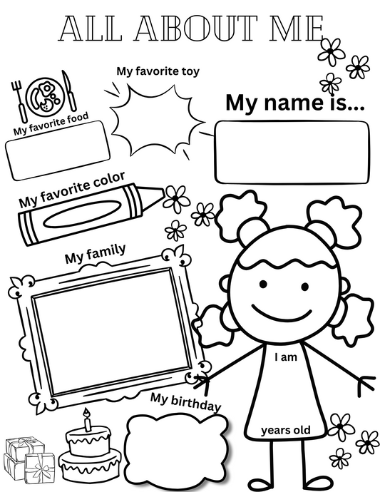 All About Me ~ Girls