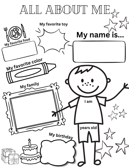 All About Me ~ Boys